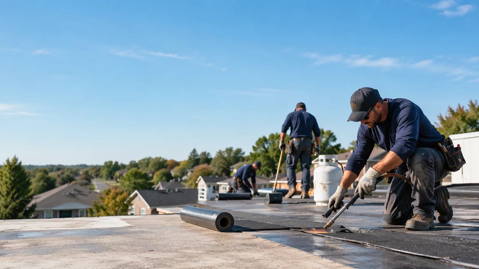 Flat Roof Leak Repair providers in Carlock, IL